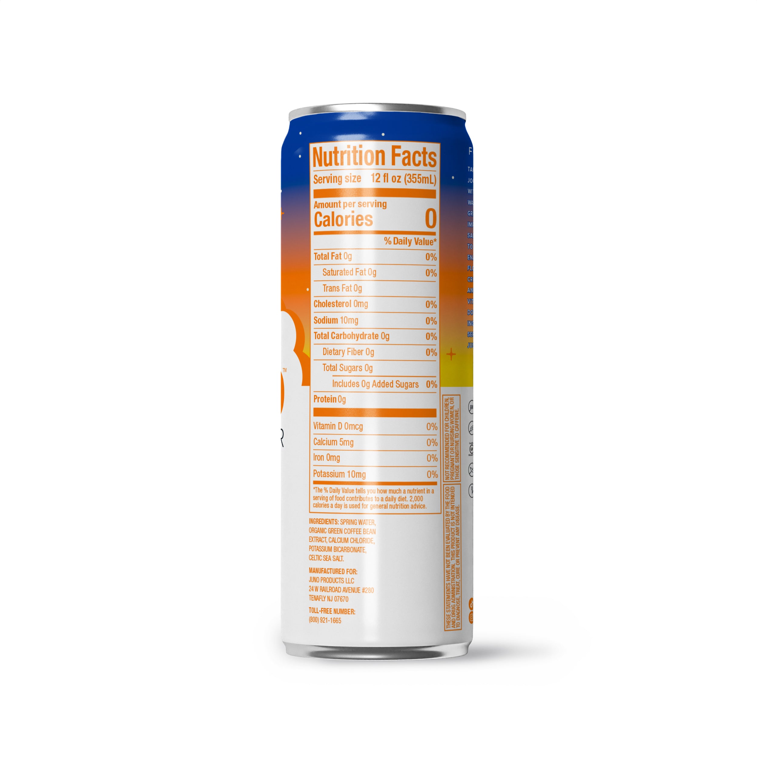 JUNO™ Mineral Water - Unflavored Energy and Hydration