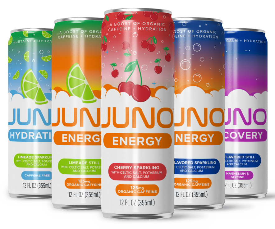 JUNO Mineral Water for Energy and Hydration