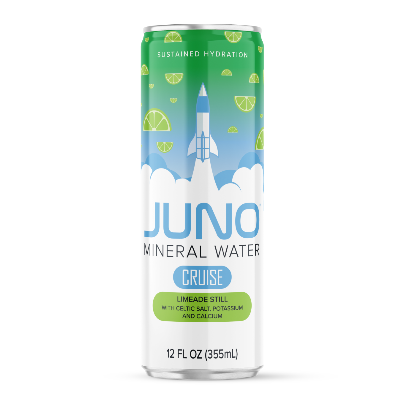 JUNO™ Mineral Water - Limeade Flavored Hydration